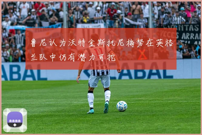 鲁尼认为沃特金斯托尼梅努在英格兰队中仍有潜力可挖